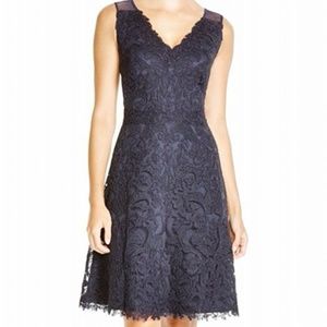 Tadashi shoji 12P blue lace dress